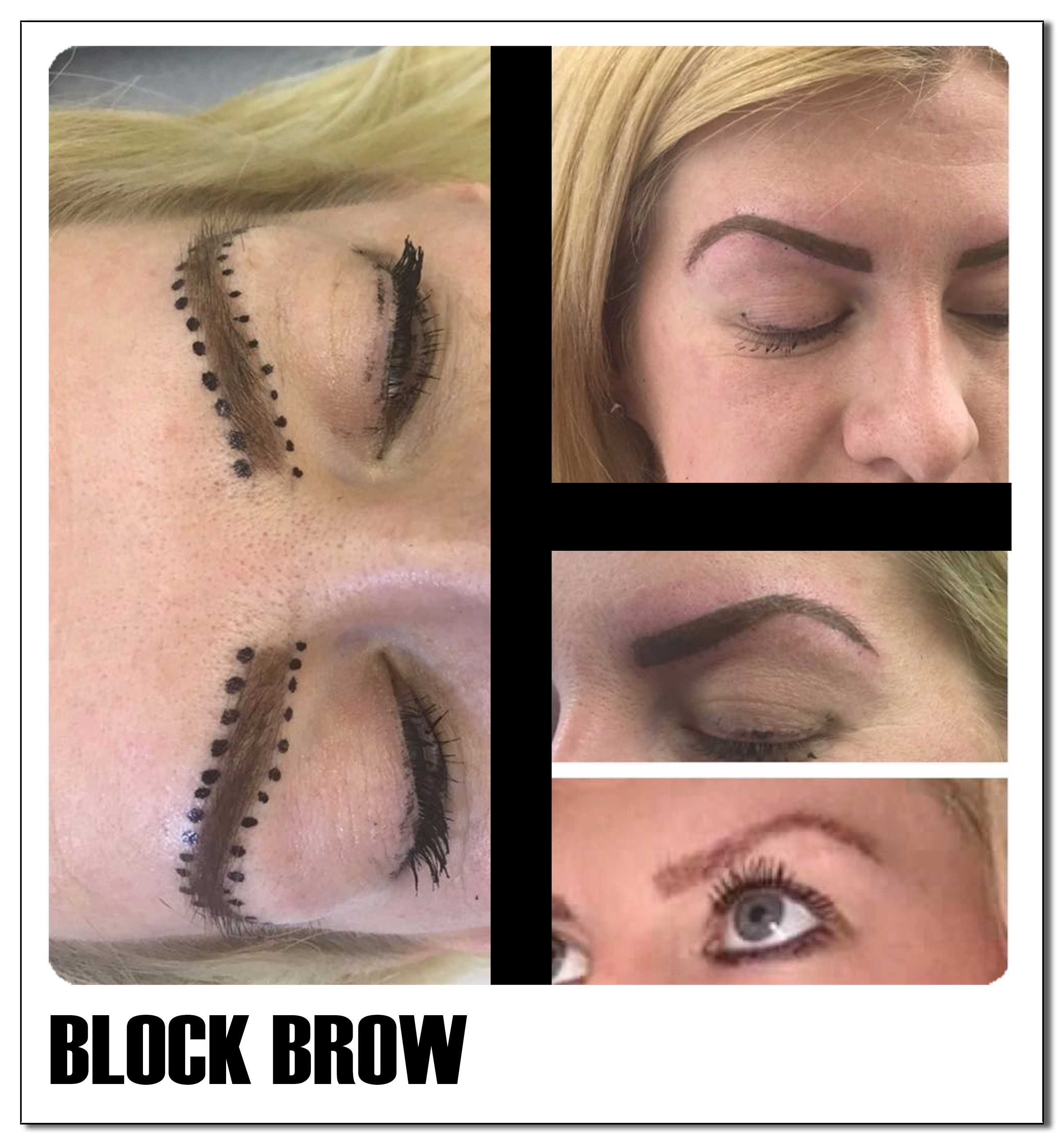Example of Block Brow at The Platium Salon, Southport | Beauty Salon Southport