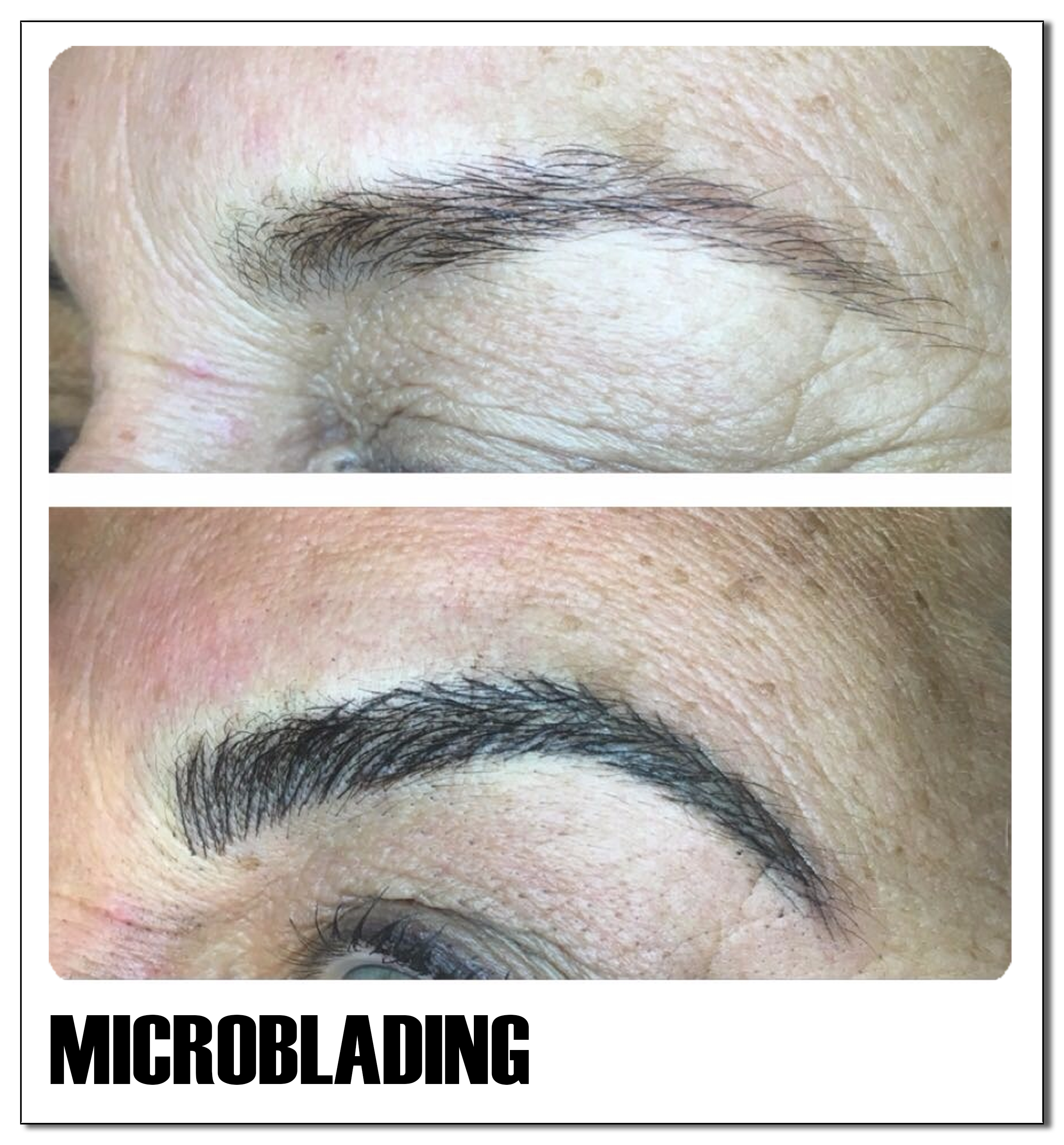 Example of Microblading at The Platium Salon, Southport | Beauty Salon Southport